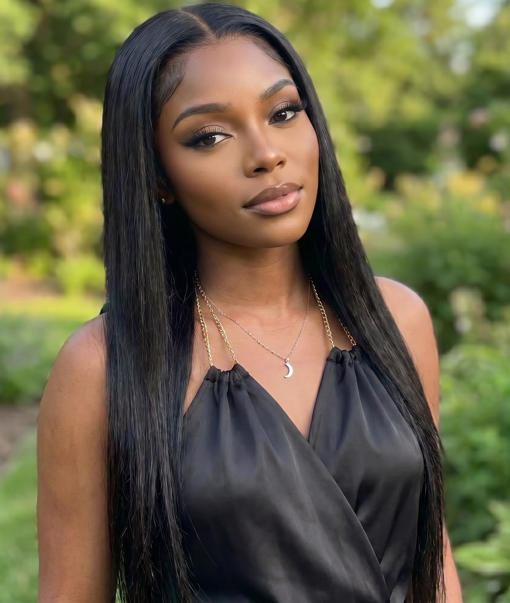 Straight Glueless Wig — 7x5 HD Lace, 100% Remy Malaysian Hair, Wear & Go