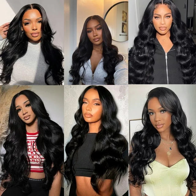 Body Wave Lace Front Wig — Raw Indian Human Hair