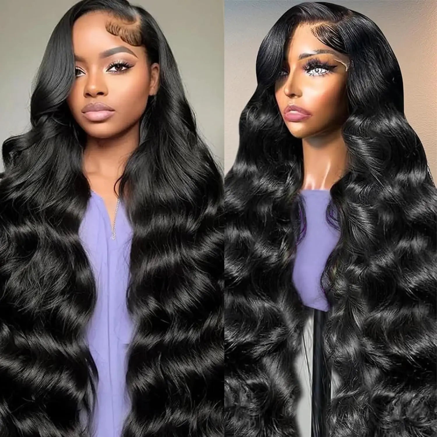 Body Wave Lace Front Wig — Raw Indian Human Hair
