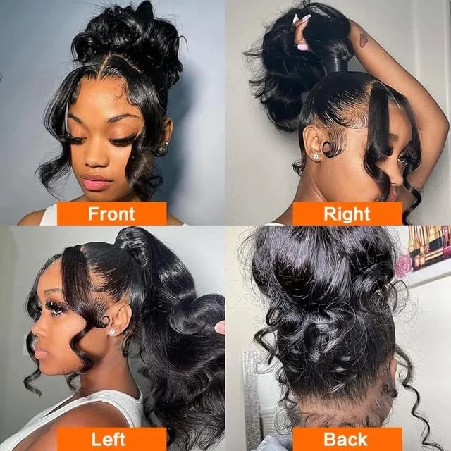 Body Wave Lace Front Wig — Raw Indian Human Hair