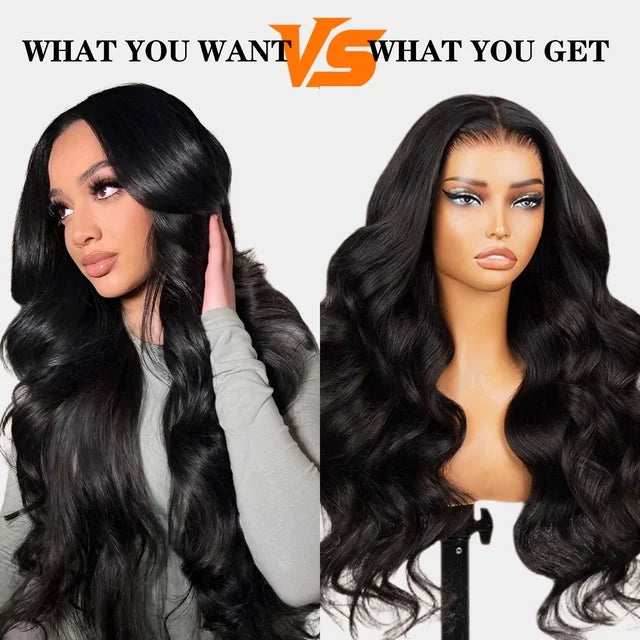 Body Wave Lace Front Wig — Raw Indian Human Hair