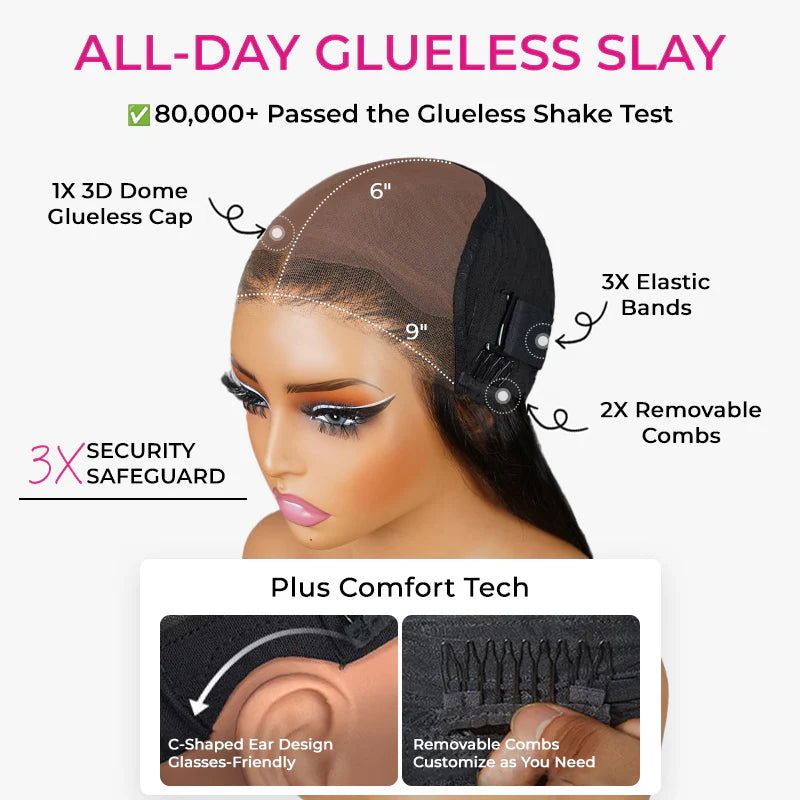 Novaé M-Cap Face-Framing Layered Cut Body Wave 9x6 Wear Go Glueless Wig