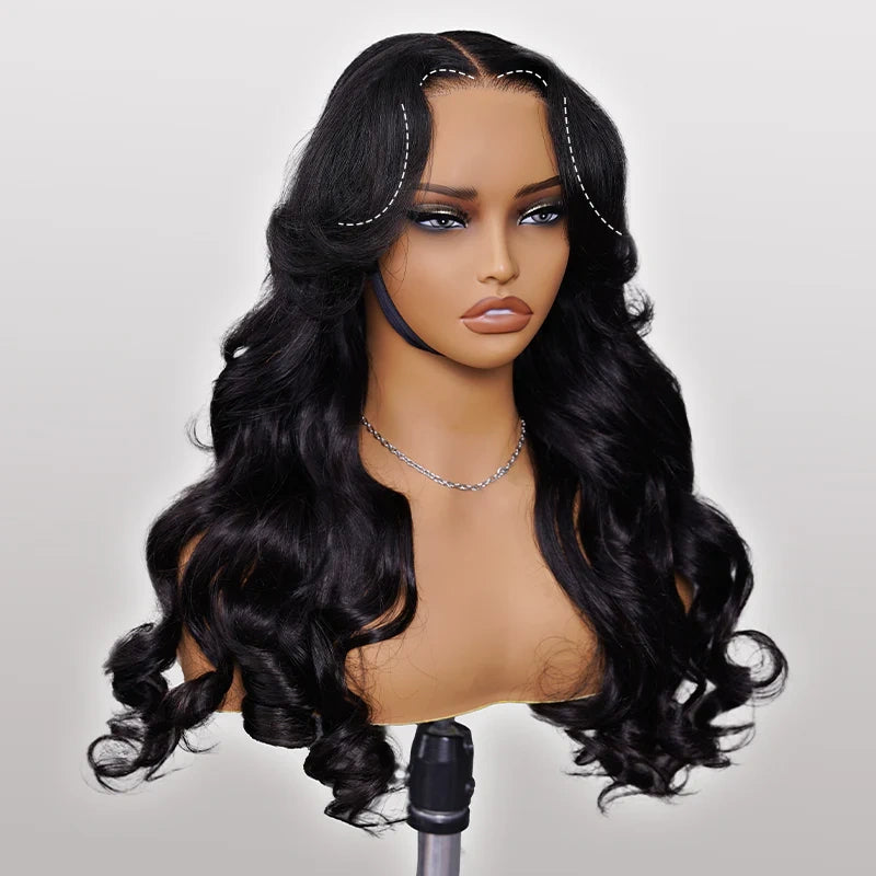 Novaé M-Cap Face-Framing Layered Cut Body Wave 9x6 Wear Go Glueless Wig